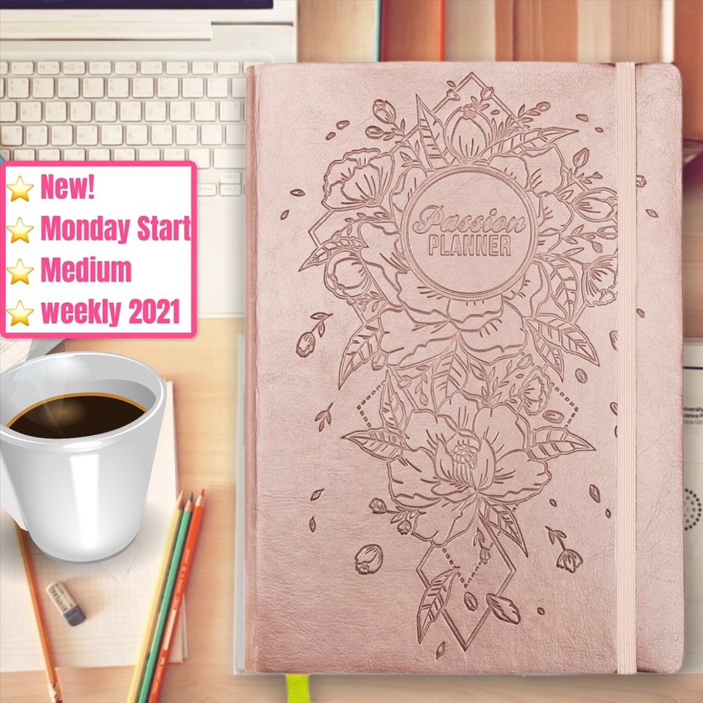 PASSION PLANNER : Monday -RADIANT ROSE - Picture 4 of 4